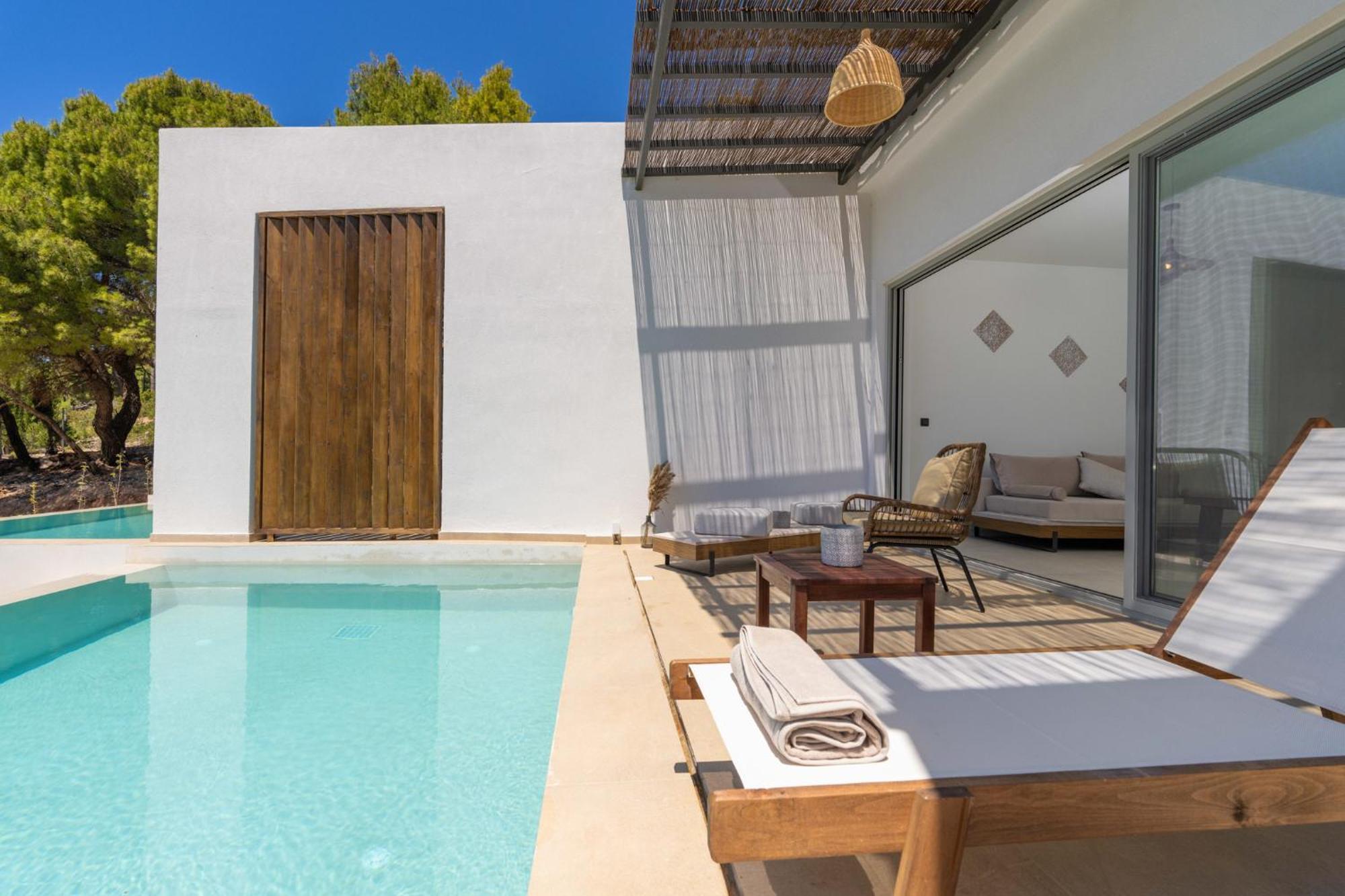Mellamare Luxury Suites Athánion Exterior foto